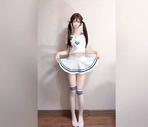 希希   白丝双马尾萝莉