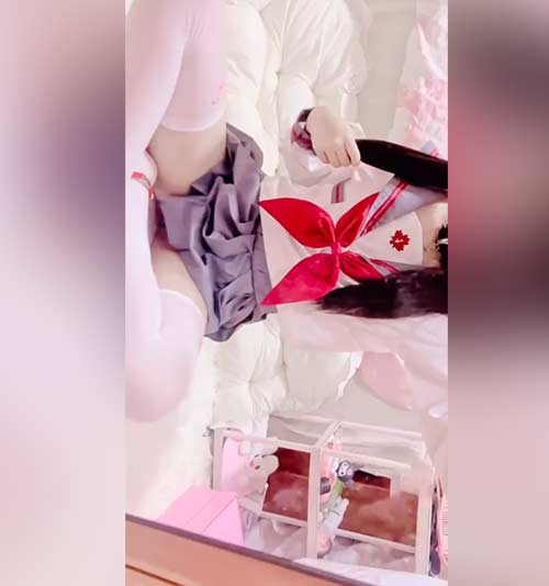 苏苏 白丝对镜JK妹🌼