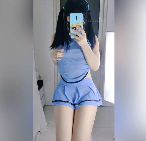 饭饭  白丝情趣汉服🎭