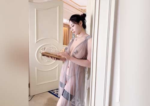 小梦妹   透明情趣薄纱内衣👠